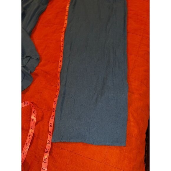 Elan Blue Strapless Jumpsuit  Women's Size Medium - Picture 8 of 10